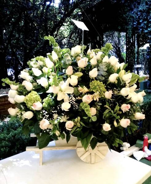 CARRETA DE FLORES