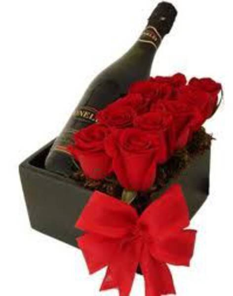 VINO Y ROSAS